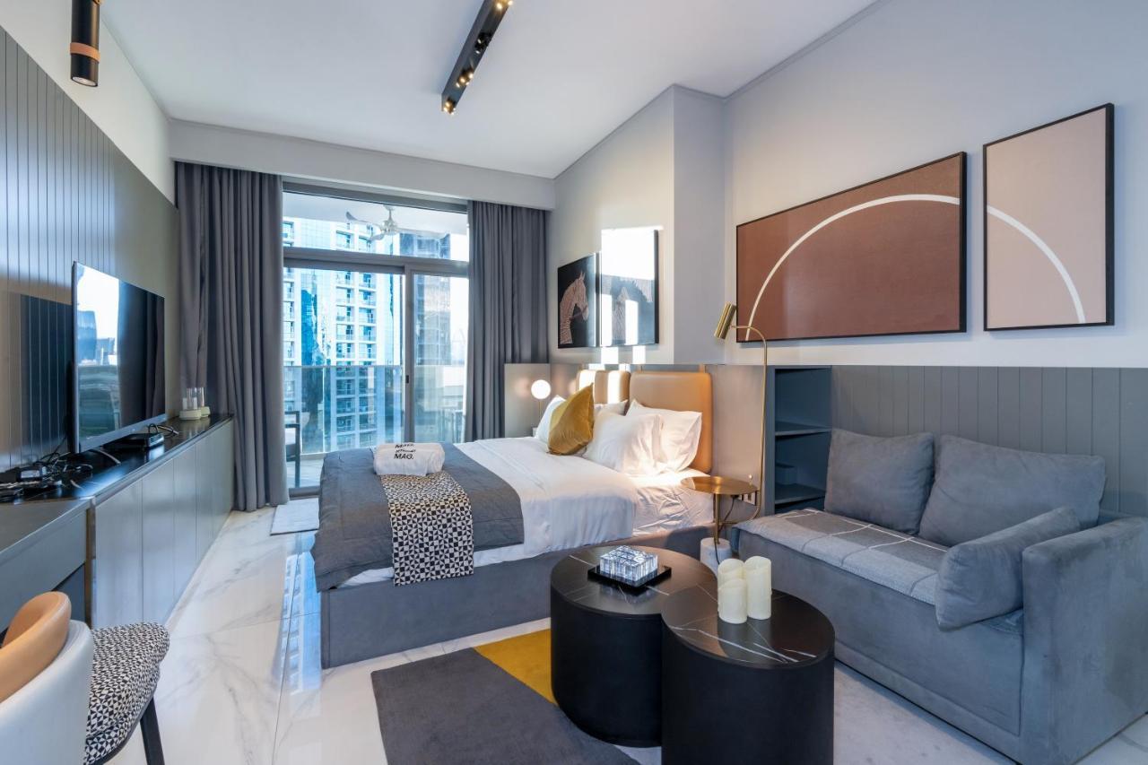 Apartment Lux In Downtown, 5 Mins To Burj Khalifa & Mall - Mag318